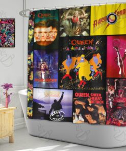 6All Over Shower Curtain - NQN - QLT1 #FDRQN