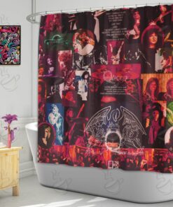6All Over Shower Curtain - NQN - SPECIAL EDITION #FDRQN