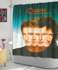 6All Over Shower Curtain - NQN - THE MIRACLE #FDRQN