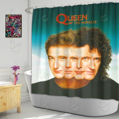 6All Over Shower Curtain - NQN - THE MIRACLE #FDRQN