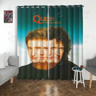 7All Over Window Curtain - NQN - THE MIRACLE #FDRQN
