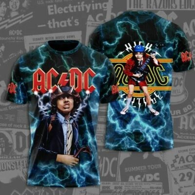 ACDC All Over Print Shirt DL AC3DS310301