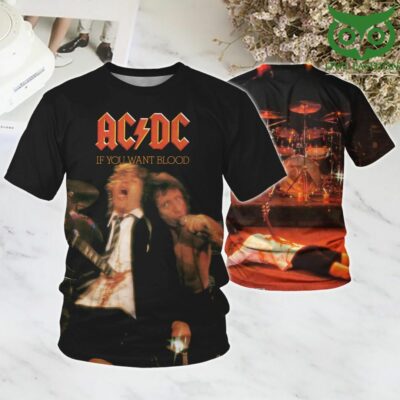 ACDC All Over Print Shirt DL AC3DS3103013