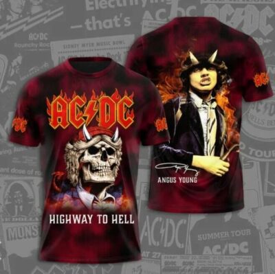 ACDC All Over Print Shirt DL AC3DS3103017