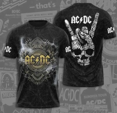 ACDC All Over Print Shirt DL AC3DS3103021