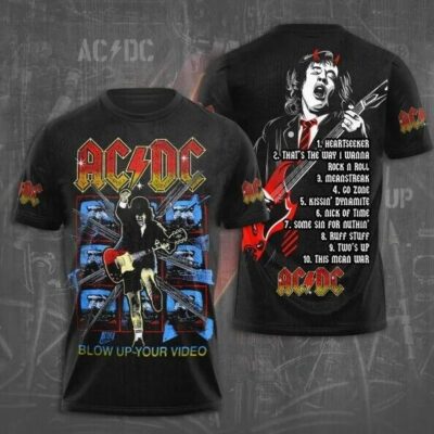 ACDC All Over Print Shirt DL AC3DS3103024