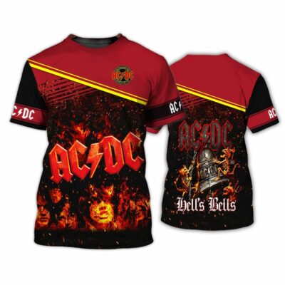 ACDC All Over Print Shirt DL AC3DS3103030
