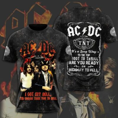 ACDC All Over Print Shirt DL AC3DS3103033