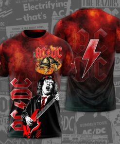 ACDC All Over Print Shirt DL AC3DS3103035