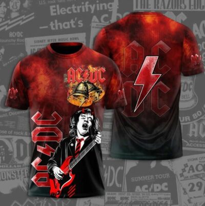 ACDC All Over Print Shirt DL AC3DS3103035