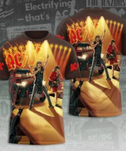 ACDC All Over Print Shirt DL AC3DS3103036