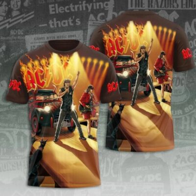 ACDC All Over Print Shirt DL AC3DS3103036
