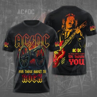 ACDC All Over Print Shirt DL AC3DS3103038