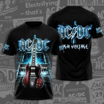 ACDC All Over Print Shirt DL AC3DS3103039