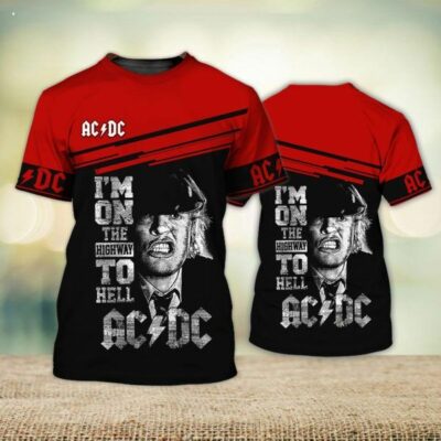 ACDC All Over Print Shirt DL AC3DS3103042