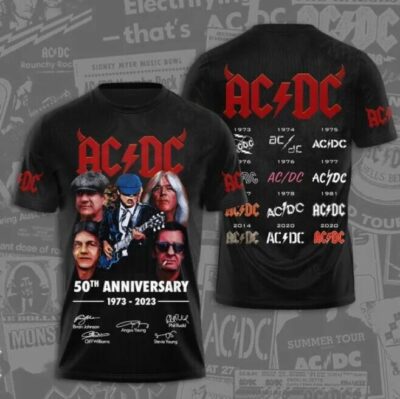 ACDC All Over Print Shirt DL AC3DS3103043