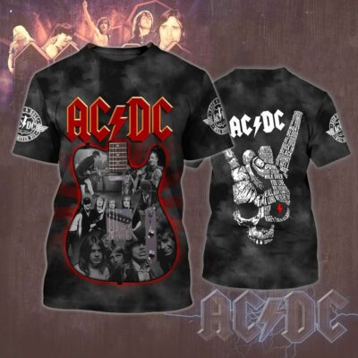 ACDC All Over Print Shirt DL AC3DS3103046