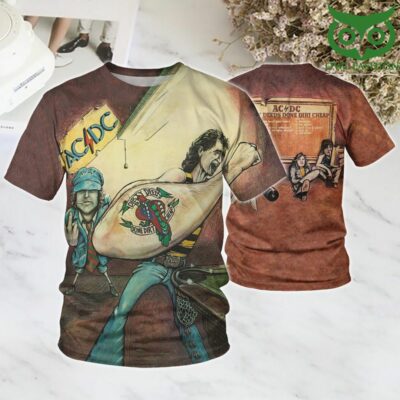 ACDC All Over Print Shirt DL AC3DS310309