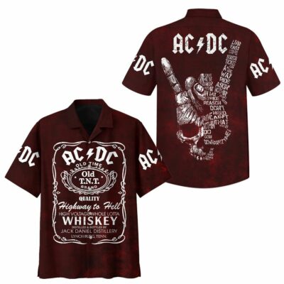 ACDC Hawaiian Shirt DL ACHWS3103012