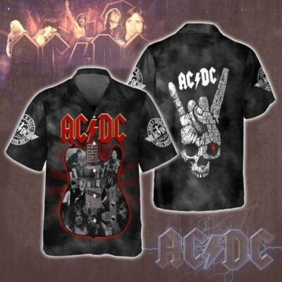 ACDC Hawaiian Shirt DL ACHWS3103014