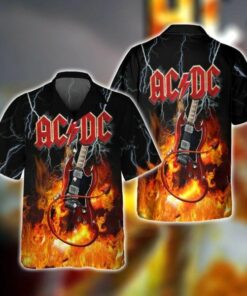 ACDC Hawaiian Shirt DL ACHWS3103016