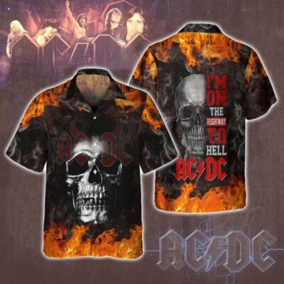 ACDC Hawaiian Shirt DL ACHWS3103018