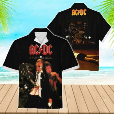 ACDC Hawaiian Shirt DL ACHWS3103029