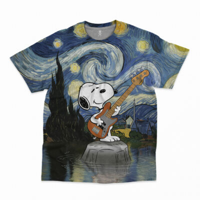 BASS All Over Print Shirt CQ BASS3DSCQ180325  (5)