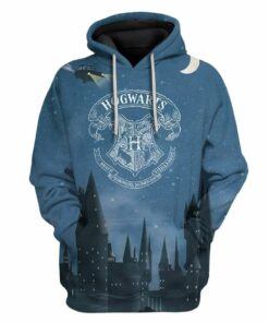   Custom T-shirt - Hoodies Harry Potter Hogwarts Apparel_9589