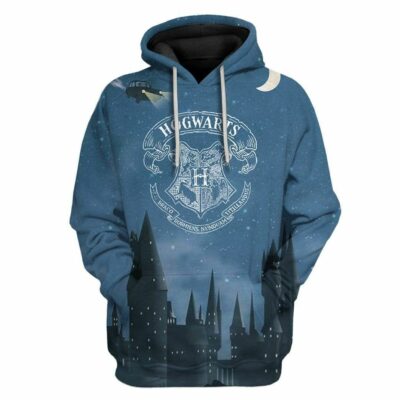   Custom T-shirt - Hoodies Harry Potter Hogwarts Apparel_9589
