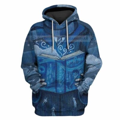   Custom T-shirt - Hoodies Harry Potter Magical Book Apparel_8115