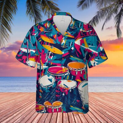 Drum Hawaiian Shirt HP DRHW021224 (18)