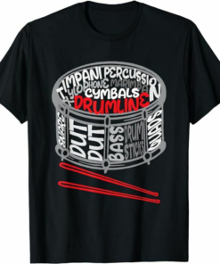 Drum Lovers Classic T-Shirt DRUM2DS2902 (03)