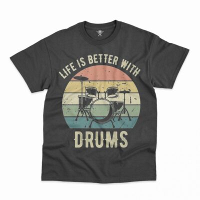 Drum Lovers Classic T-Shirts DL DRL2D2811 (4)