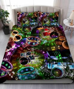 Drum Q3 All Over Printed Bedding Set