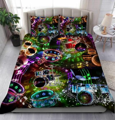 Drum Q3 All Over Printed Bedding Set