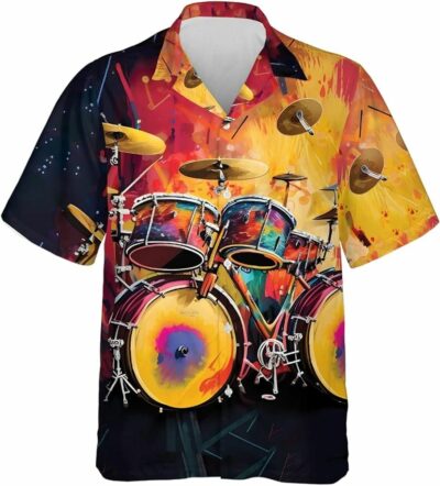 Drummer Hawaiian Shirt DRUMHW18050 (15)