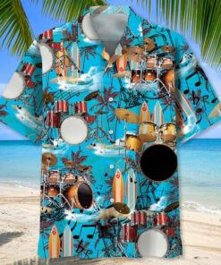 Drummer Hawaiian Shirt DRUMHW18050 (2)
