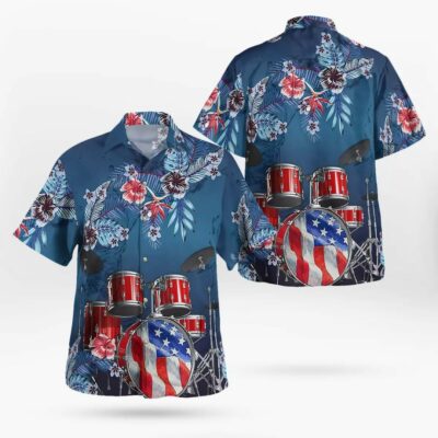 Drummer Hawaiian Shirt DRUMHW18050 (3)