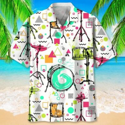 Drummer Hawaiian Shirt DRUMHW18050 (4)