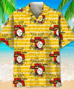 Drummer Hawaiian Shirt DRUMHW18050 (5)