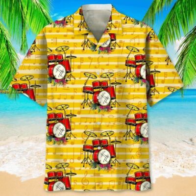 Drummer Hawaiian Shirt DRUMHW18050 (5)