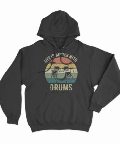 Drummer Long Sleeve Tee, Hoodie DL DRUM2DBHD15100 (14)