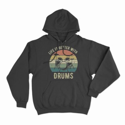 Drummer Long Sleeve Tee, Hoodie DL DRUM2DBHD15100 (14)