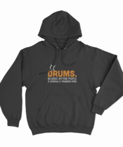 Drummer Long Sleeve Tee, Hoodie DL DRUM2DBHD15100 (15)