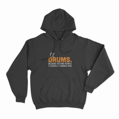 Drummer Long Sleeve Tee, Hoodie DL DRUM2DBHD15100 (15)