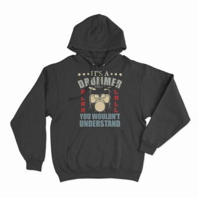 Drummer Long Sleeve Tee, Hoodie DL DRUM2DBHD15100 (20)