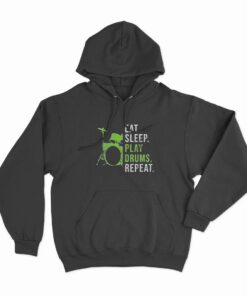 Drummer Long Sleeve Tee, Hoodie DL DRUM2DBHD15100 (40)