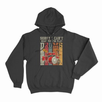 Drummer Long Sleeve Tee, Hoodie DL DRUM2DBHD15100 (52)