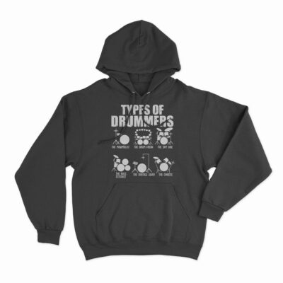 Drummer Long Sleeve Tee, Hoodie DL DRUM2DBHD15100 (64)